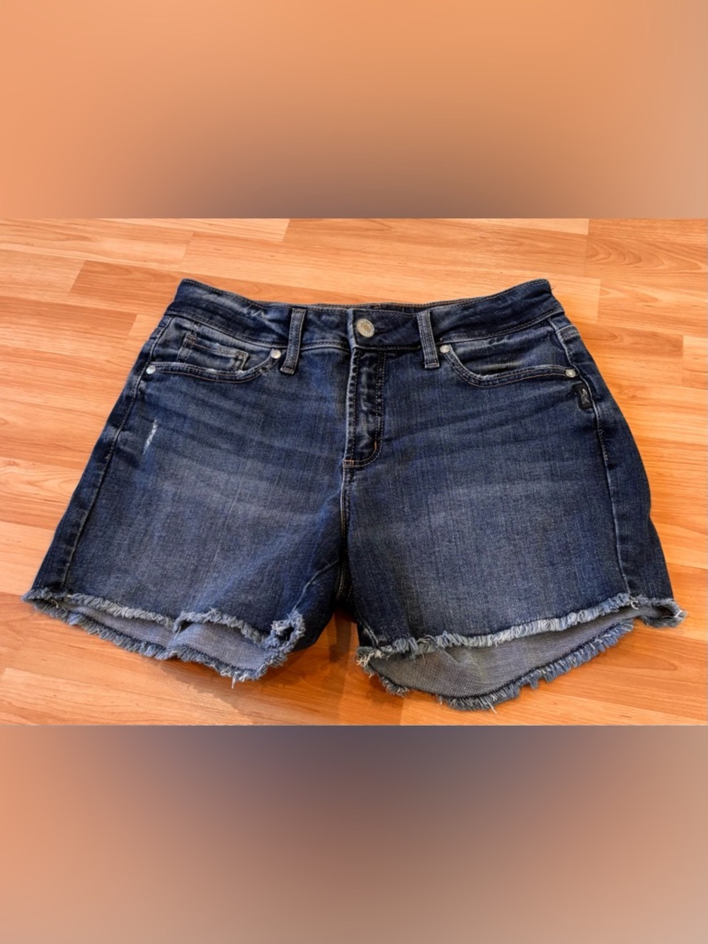 Silver Suki Denim Jean shorts